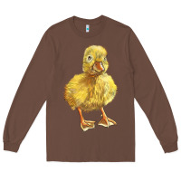 Chestnut Baby Duck Long Sleeve Tee - LillyAllenDesigns