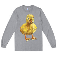 Heather Grey Baby Duck Long Sleeve Tee - LillyAllenDesigns