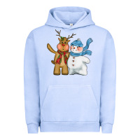 Pigment Grape Ice christmas reindeer snowman Urban Hoodie - CowGirlArtShop