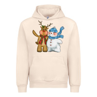 Sandshell christmas reindeer snowman Urban Hoodie - CowGirlArtShop