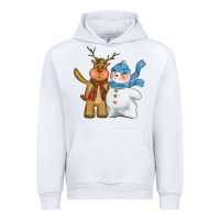 White christmas reindeer snowman Urban Hoodie - CowGirlArtShop