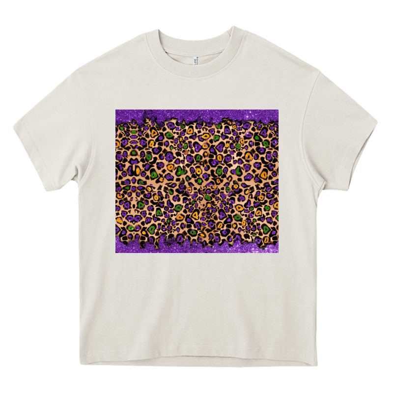 Mardi Gras Leopard Heavy Core Tee by RanaPortraitStore | Teevron