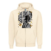 Sandshell black woman quotes Zipper Hoodie - MaliasSmallBusiness