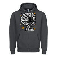 Smoke black woman quotes Zipper Hoodie - MaliasSmallBusiness