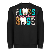 Black floss boss Heavyweight Sweatshirt - AdoDesignShop
