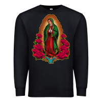 Black our lady of guadalupe Premium Sweatshirt - Jasminsmagicworld