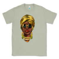 Matcha african woman Classic Tee - NancyCooperArtShop