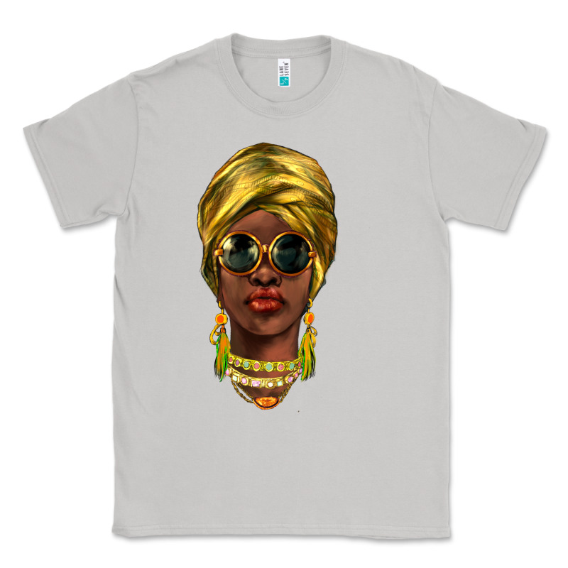 African Woman Classic Tee by NancyCooperArtShop | Teevron