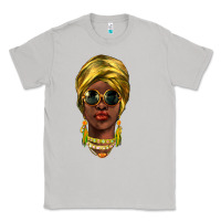 Moon Dust african woman Classic Tee - NancyCooperArtShop