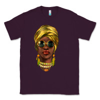 Plum african woman Classic Tee - NancyCooperArtShop