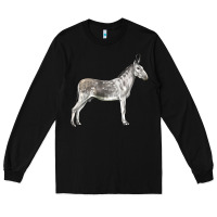 Black Andalusian Donkey Long Sleeve Tee - LillyAllenDesigns