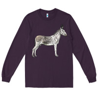 Plum Andalusian Donkey Long Sleeve Tee - LillyAllenDesigns