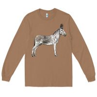 Toasted Coconut Andalusian Donkey Long Sleeve Tee - LillyAllenDesigns