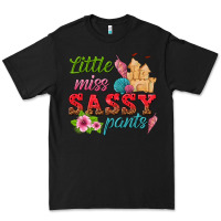 Black little miss sassy pants Premium Tee - texasbilliewilder