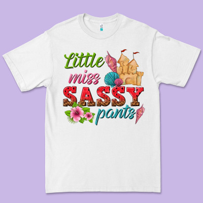 Little Miss Sassy Pants Premium Tee Designed By Texasbilliewilder