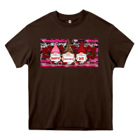 Happy Valentines Day Gnomes Rose Heavy Core Tee | Teevron