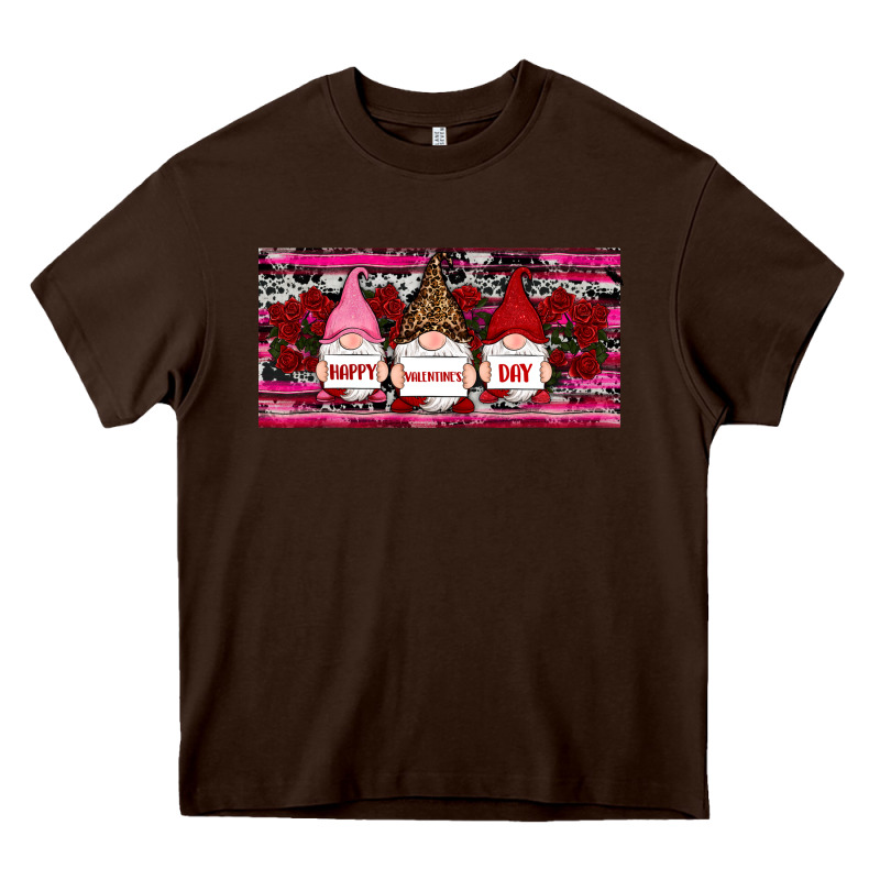 Happy Valentines Day Gnomes Rose Heavy Core Tee by RanaPortraitStore | Teevron