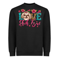 Black love shih tzus Heavyweight Sweatshirt - Artiststas