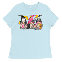 Baby Blue race gnomes Ladies Tee - Zillion Design Studio