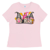 Bubblegum Pink race gnomes Ladies Tee - Zillion Design Studio