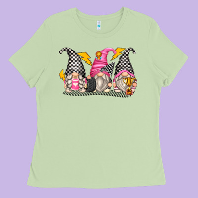 Race Gnomes Ladies Tee Designed By Zillion Design Studio