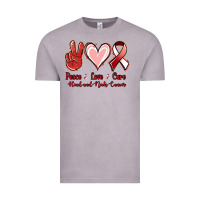 Vintage Zinc peace love cure head and neck cancer Vintage Tee - Jasminsmagicworld