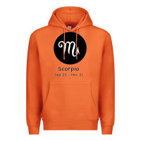 Carrot Scorpio Horoscope Premium Hoodie - Bettercallsaul