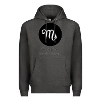 Charcoal Heather Scorpio Horoscope Premium Hoodie - Bettercallsaul