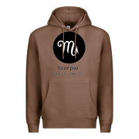 Chestnut Scorpio Horoscope Premium Hoodie - Bettercallsaul