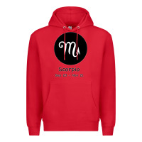 Red Scorpio Horoscope Premium Hoodie - Bettercallsaul