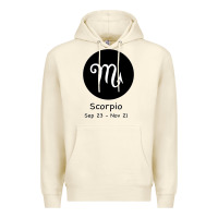 Sandshell Scorpio Horoscope Premium Hoodie - Bettercallsaul