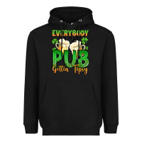 Black everybody in the pub gettin tipsy Heavyweight Hoodie - Artiststas