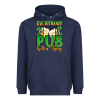 Navy everybody in the pub gettin tipsy Heavyweight Hoodie - Artiststas
