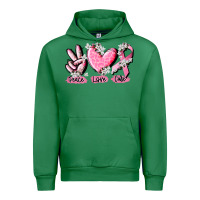 Emerald peace love cure breast cancer Urban Hoodie - CowGirlArtShop