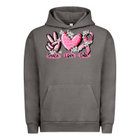 Pigment Tornado peace love cure breast cancer Urban Hoodie - CowGirlArtShop