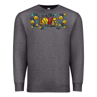 Charcoal Heather for the love of the game softball Premium Sweatshirt - Jasminsmagicworld