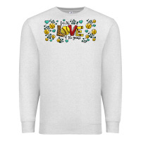 Oatmeal Heather for the love of the game softball Premium Sweatshirt - Jasminsmagicworld