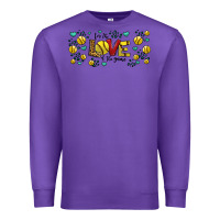 Purple for the love of the game softball Premium Sweatshirt - Jasminsmagicworld