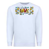 White for the love of the game softball Premium Sweatshirt - Jasminsmagicworld