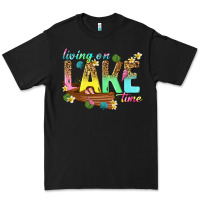 Black living on lake time Premium Tee - texasbilliewilder