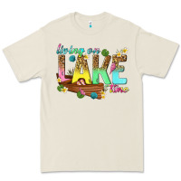 Bone living on lake time Premium Tee - texasbilliewilder