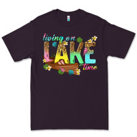 Plum living on lake time Premium Tee - texasbilliewilder
