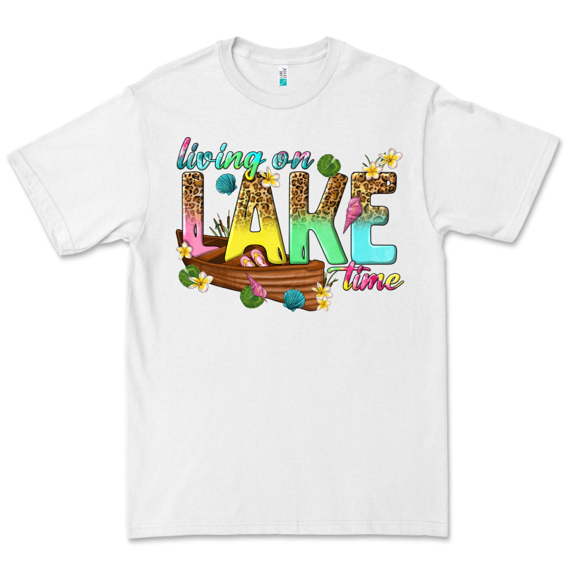 Living On Lake Time Premium Tee by texasbilliewilder | Teevron