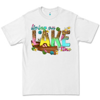 White living on lake time Premium Tee - texasbilliewilder