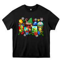 Black autism christmas coffee cups Heavy Core Tee - Zillion Design Studio