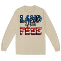 Mushroom Land of the free America Long Sleeve Tee - Jasminsmagicworld