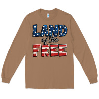 Toasted Coconut Land of the free America Long Sleeve Tee - Jasminsmagicworld