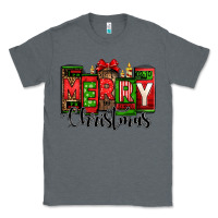 Charcoal Heather merry christmas license plate letters Classic Tee - Jasminsmagicworld