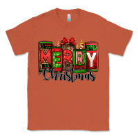 Copper merry christmas license plate letters Classic Tee - Jasminsmagicworld