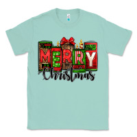 Seafoam merry christmas license plate letters Classic Tee - Jasminsmagicworld